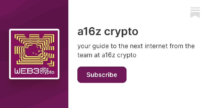 a16z crypto | Substack