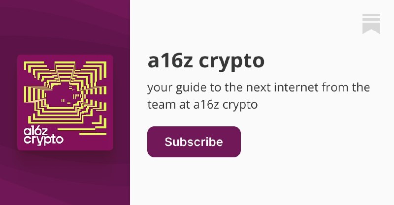 a16z crypto | Substack