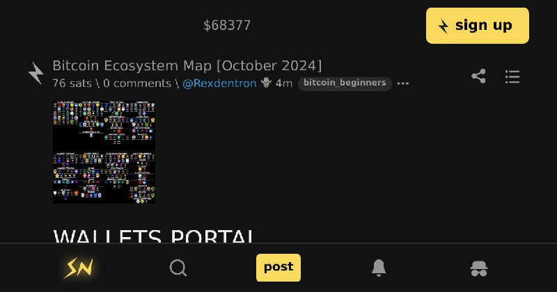 Bitcoin Ecosystem Map [October 2024] \ stacker news