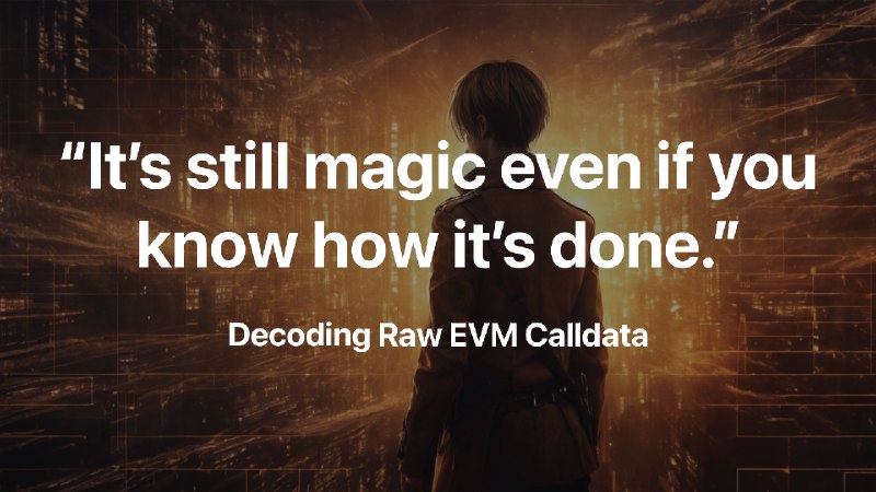 On Decoding Raw EVM Calldata