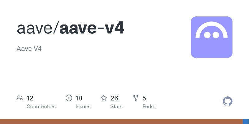 GitHub - aave/aave-v4: Aave V4