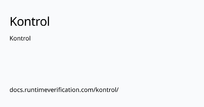 Kontrol
