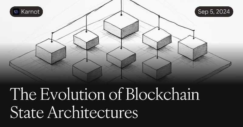 The Evolution of Blockchain State Architectures