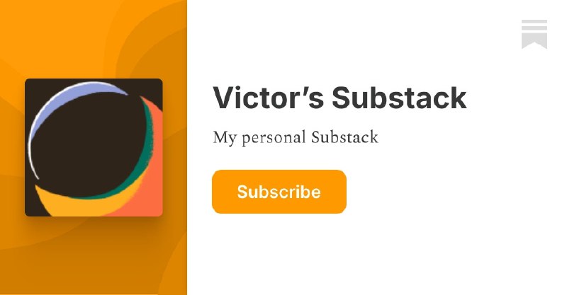 Victor’s Substack | Victor Sint Nicolaas | Substack