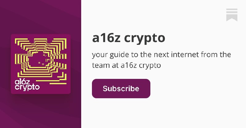 a16z crypto | Substack