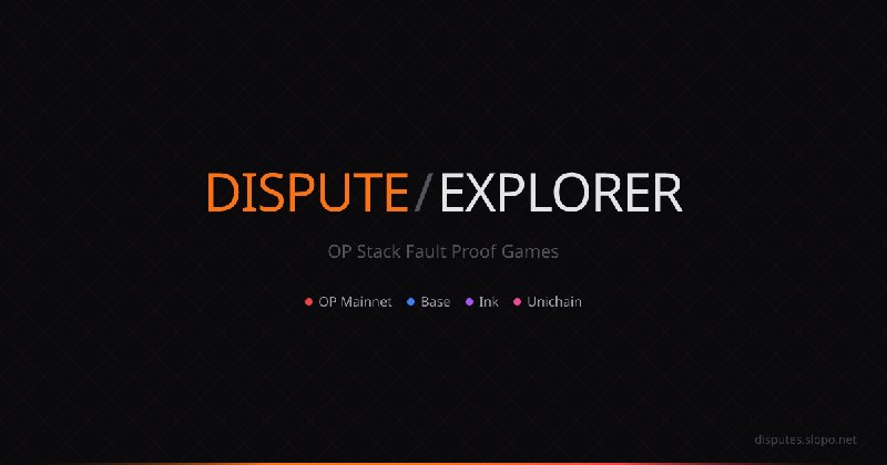 Dispute Explorer