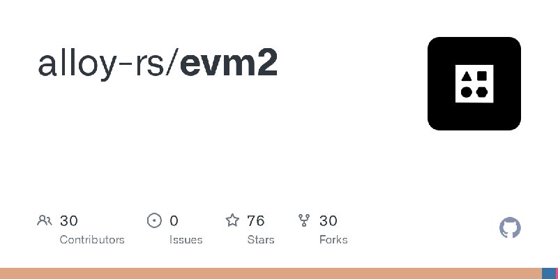 GitHub - alloy-rs/evm2