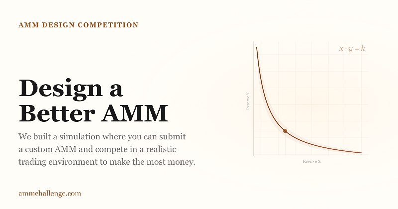 AMM Design Competition