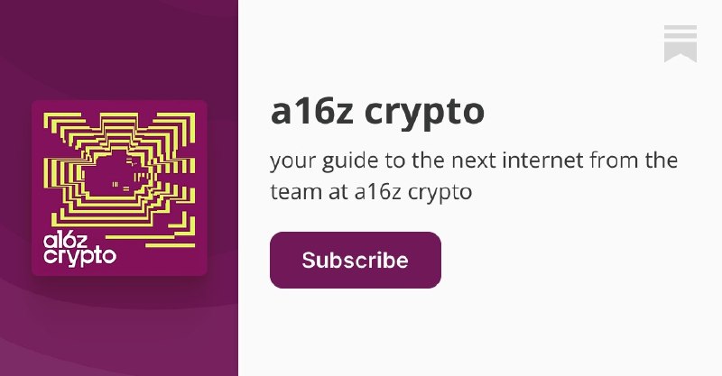 a16z crypto | Substack