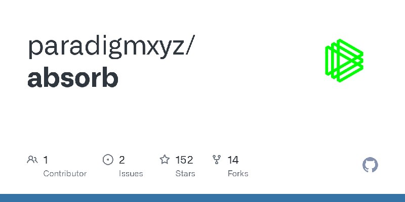 GitHub - paradigmxyz/absorb